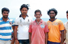 Beach lifeguards save 3 of family from drowning in Mogaveerapatna beach
